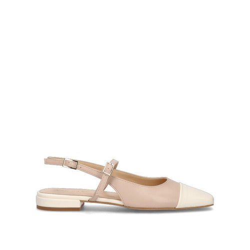 REBECCA VAN DIK Slingback donna beige
