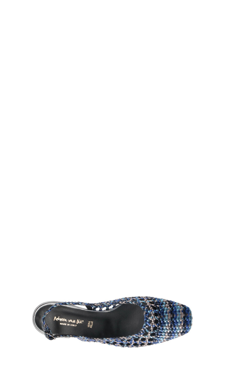 REBECCA VAN DIK Slingback donna blu