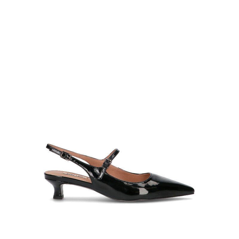 BIBI LOU Decollete donna nera in pelle verniciata