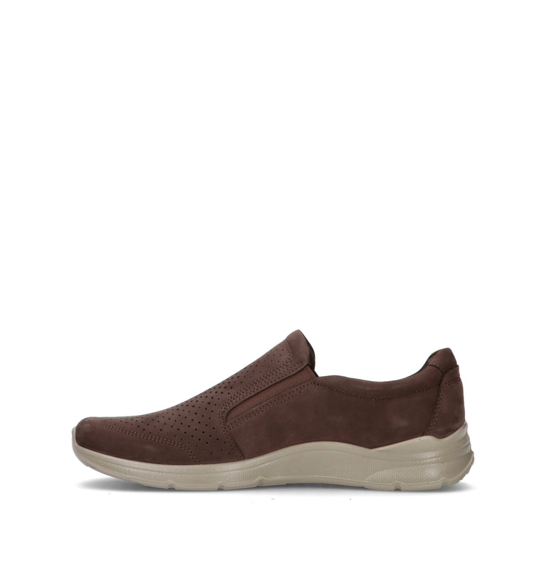ECCO Slip on uomo marrone in nabuk
