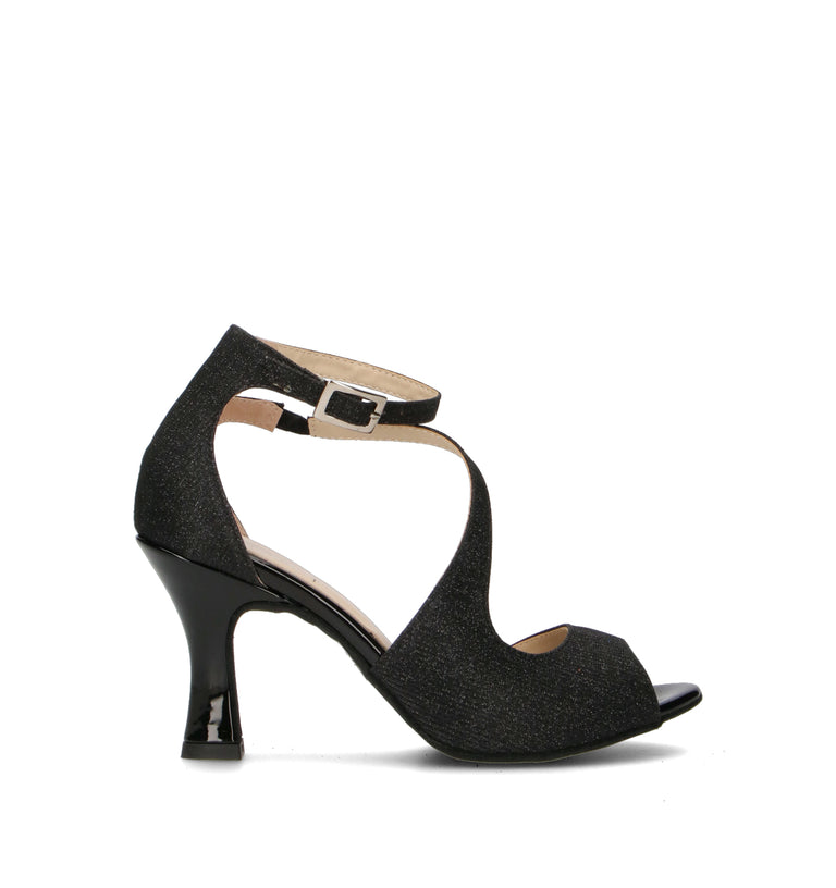 MIDELETTE Sandalo donna nero
