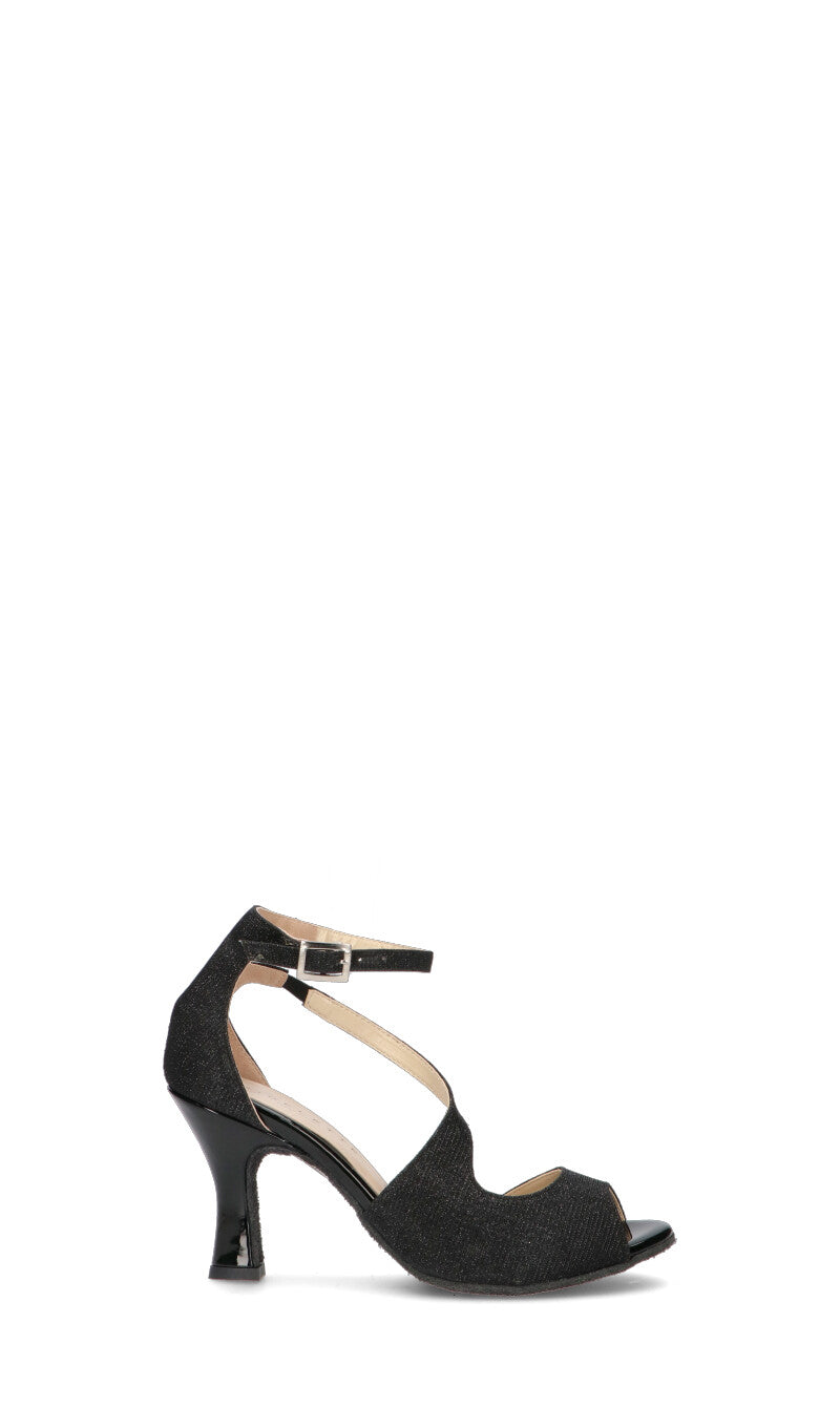 MIDELETTE Sandalo donna nero
