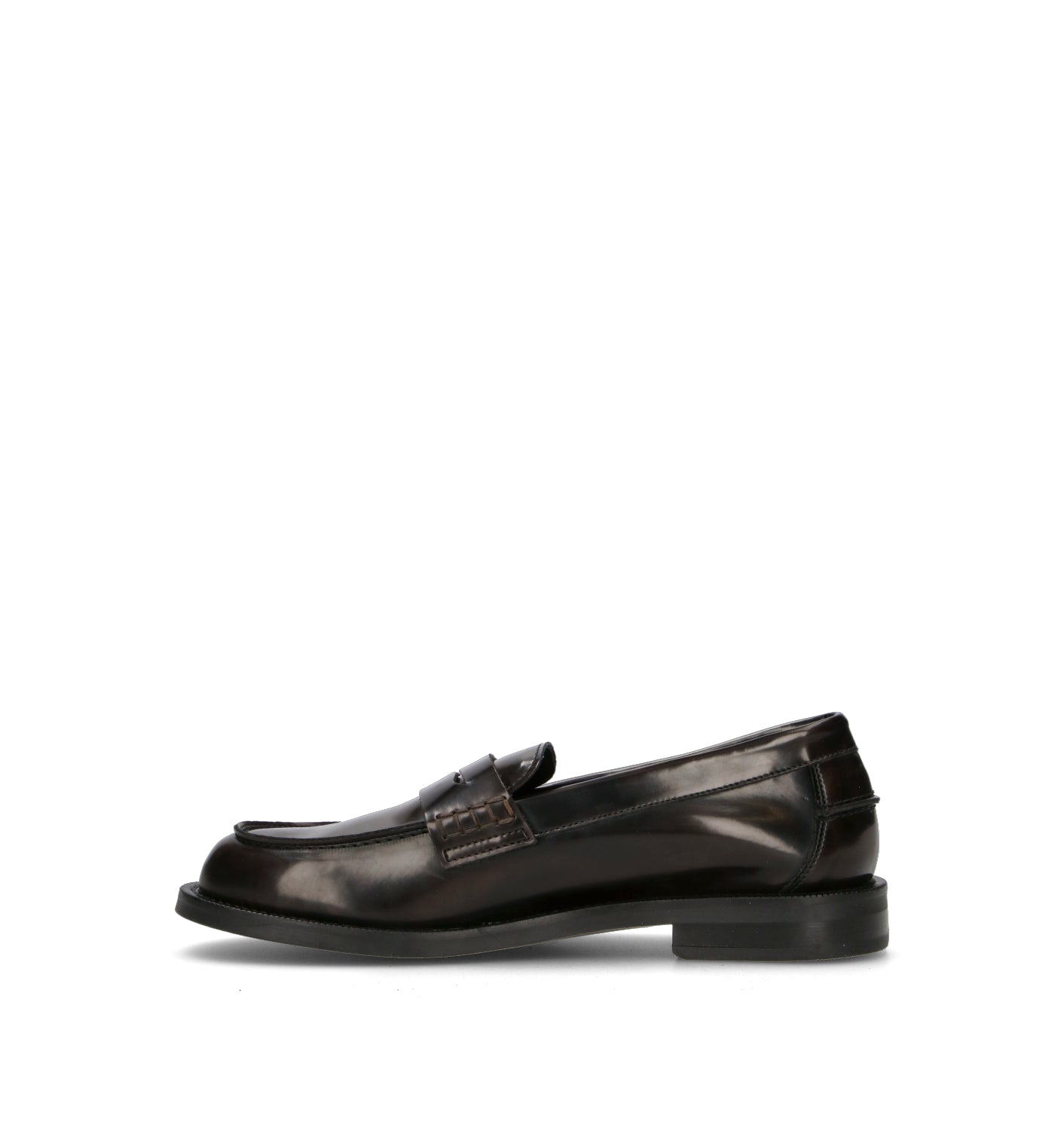 REBECCA VAN DIK Mocassino donna testa di moro