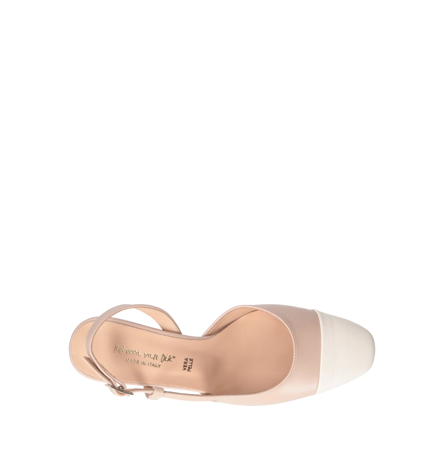 REBECCA VAN DIK Slingback donna nude