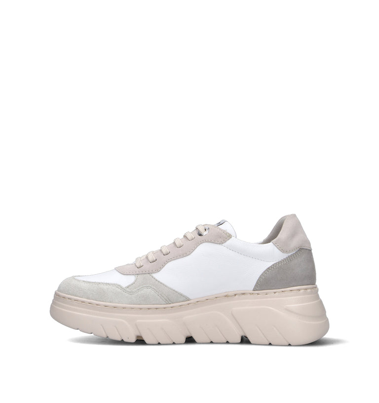 CALLAGHAN Sneaker donna bianca/grigia in pelle