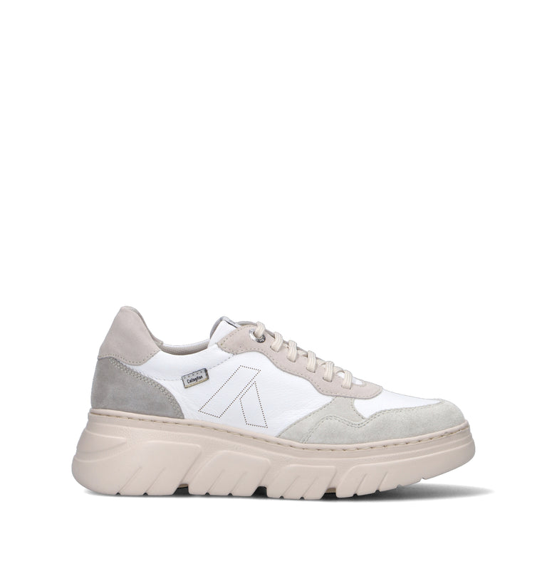 CALLAGHAN Sneaker donna bianca/grigia in pelle