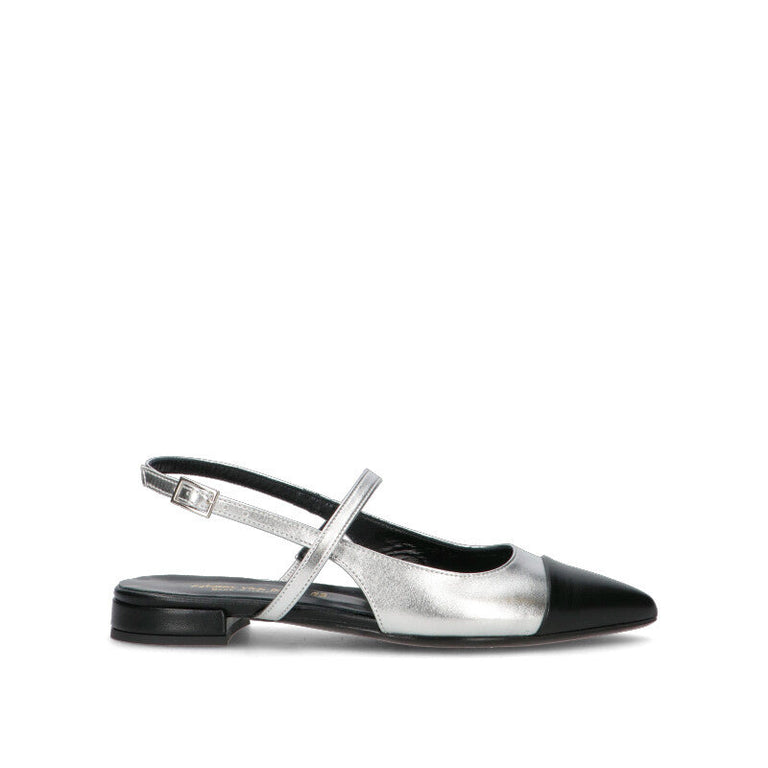 REBECCA VAN DIK Slingback donna nera