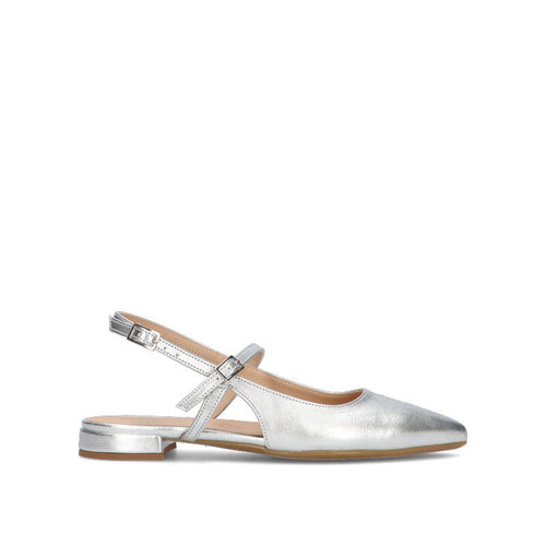 REBECCA VAN DIK Slingback donna argento