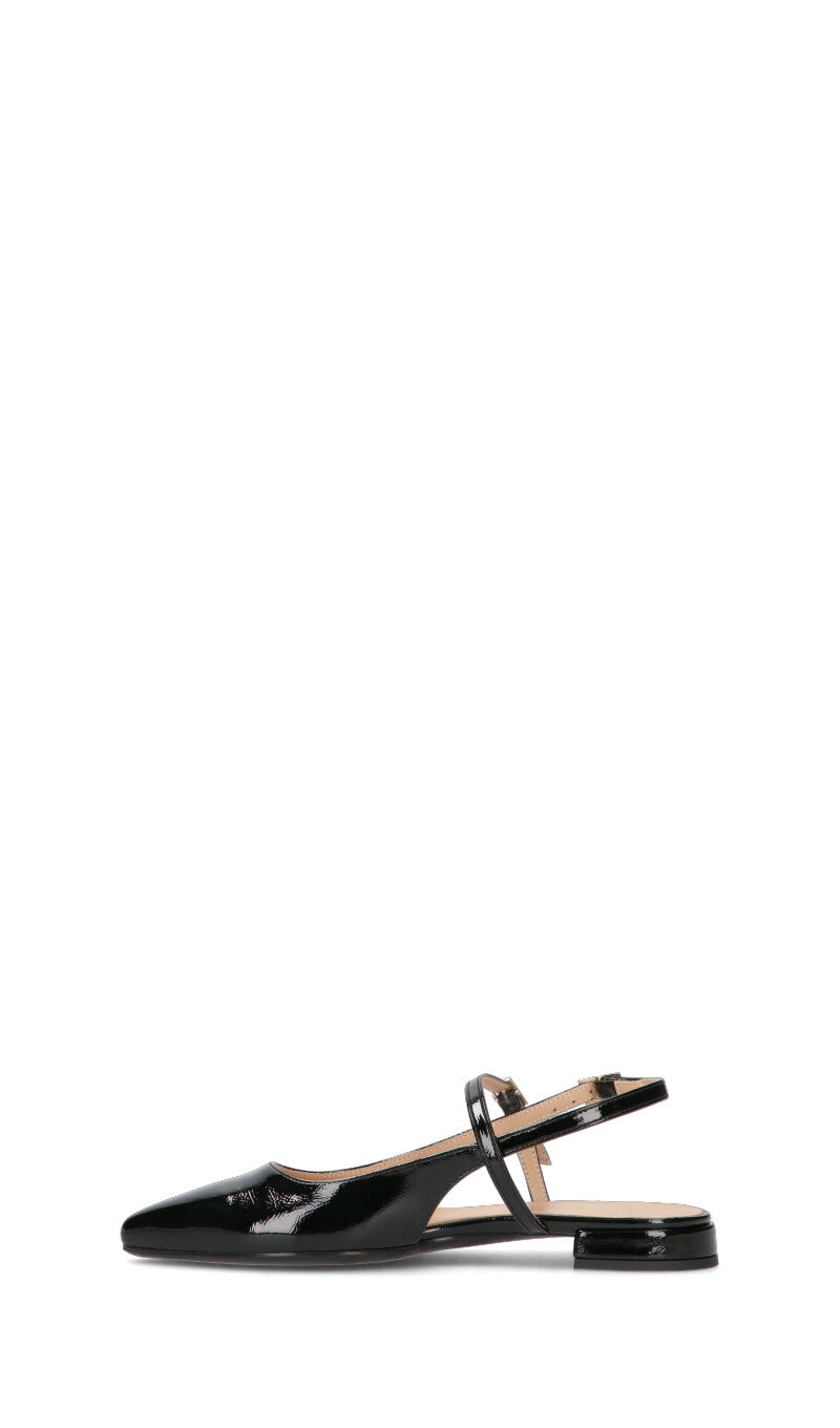 REBECCA VAN DIK Slingback donna nera