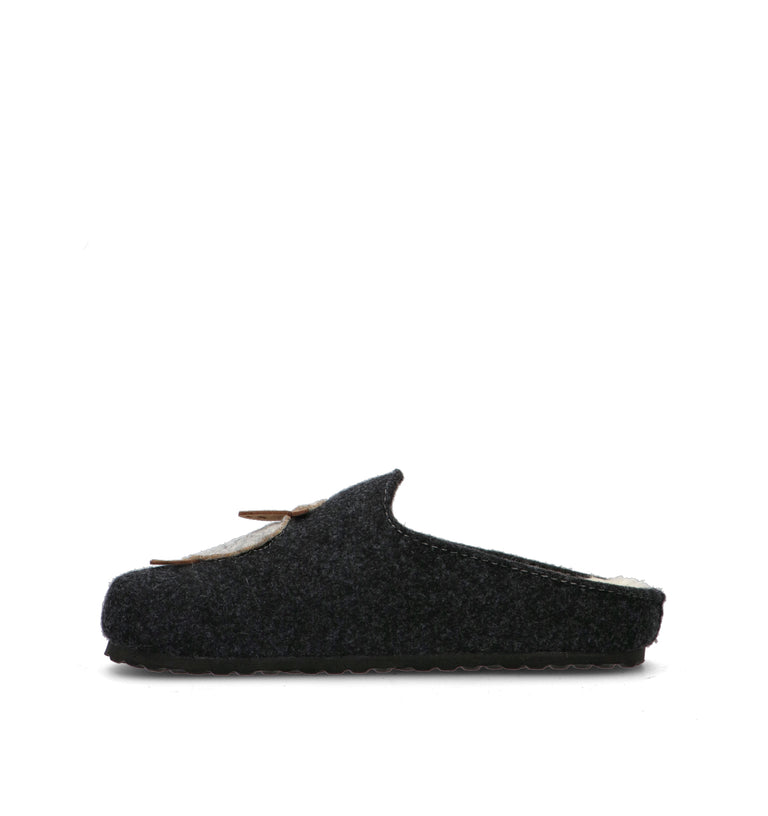 JANE KLAIN Pantofola donna nera