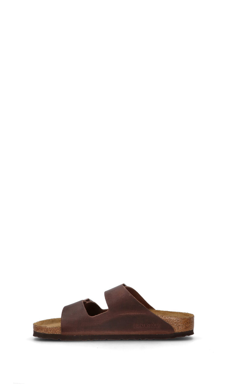BIRKENSTOCK ARIZONA BS Ciabatta uomo marrone in pelle