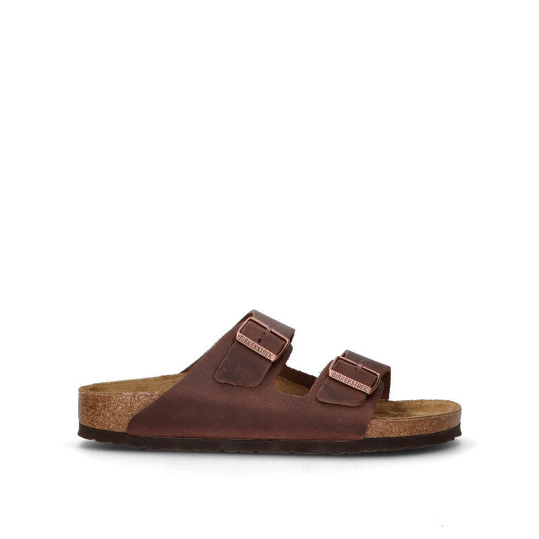 BIRKENSTOCK ARIZONA BS Ciabatta uomo marrone in pelle