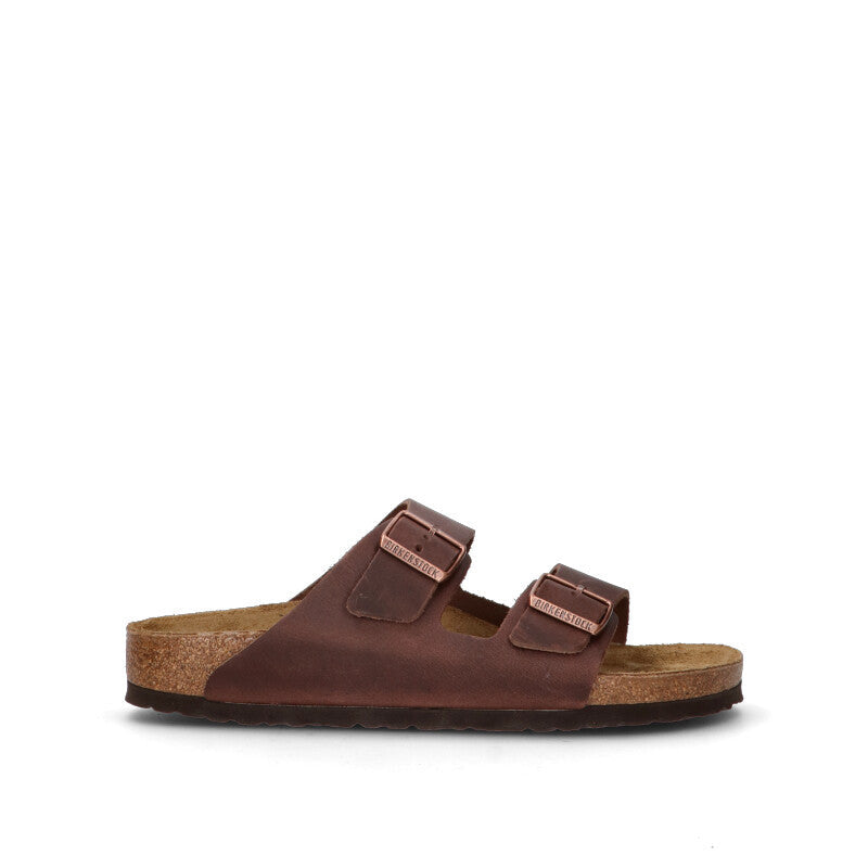 BIRKENSTOCK ARIZONA BS Ciabatta uomo marrone in pelle
