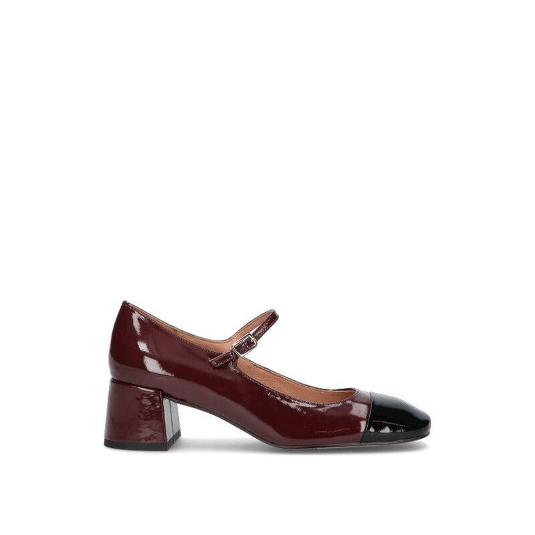 BIBI LOU Décolleté donna burgundy in pelle