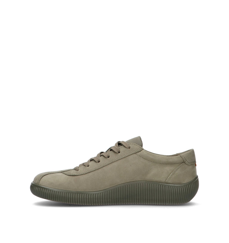 ECCO Sneaker uomo verde in nabuk