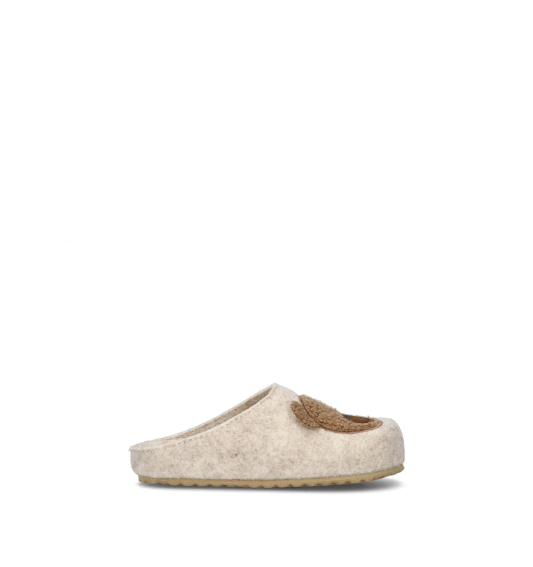 JANE KLAIN Pantofola bimbi bianca