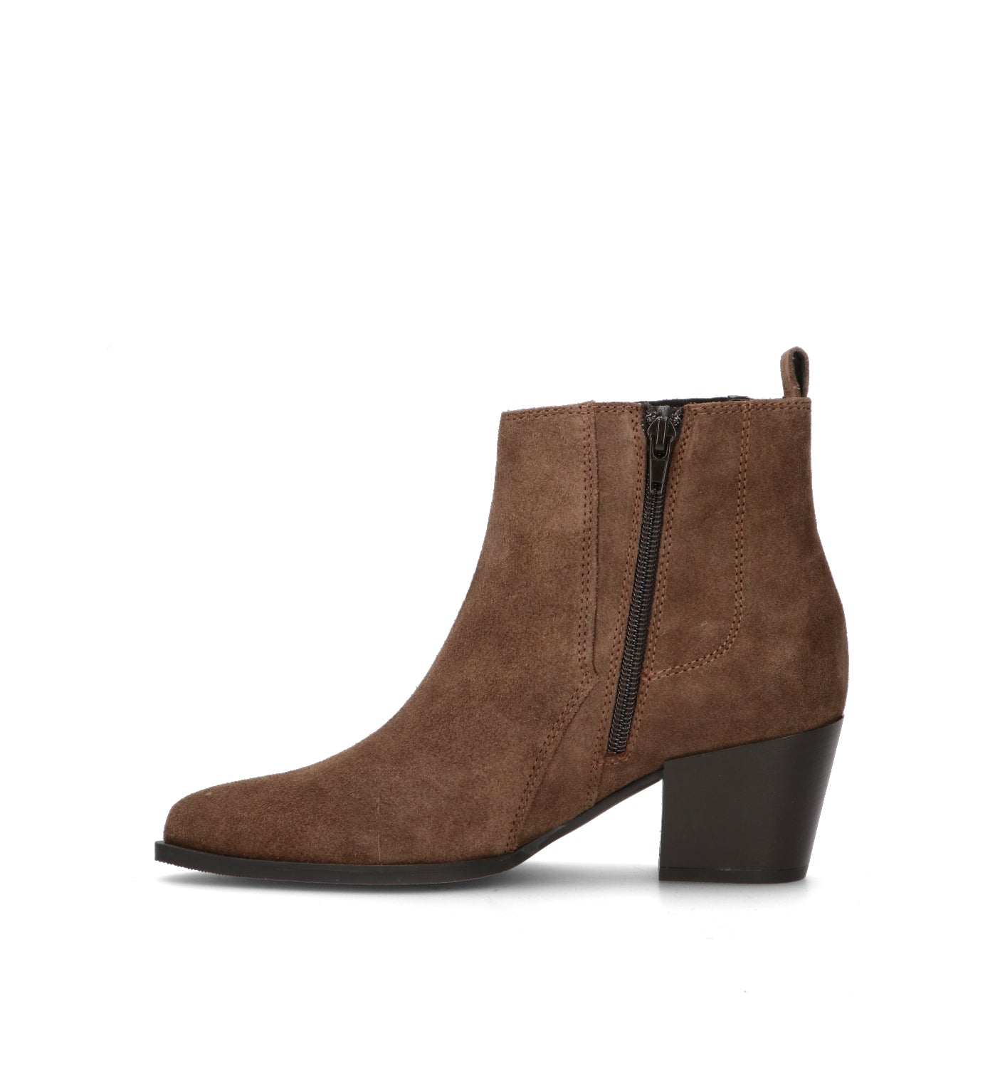 ROBERTA GINEPRI Tronchetto donna taupe in suede