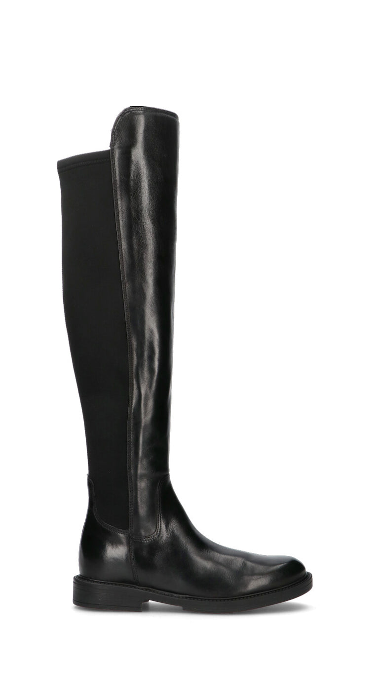 ROBERTA GINEPRI Stivale donna nero in pelle