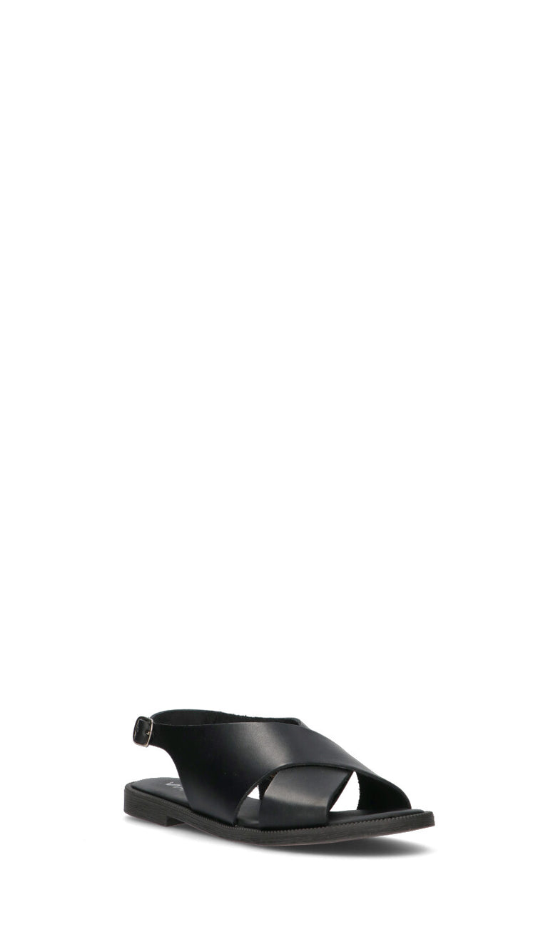 VARIOPINTO Sandalo donna nero in pelle