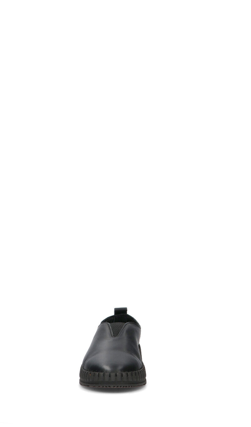 VARIOPINTO Slip-on donna nera in pelle
