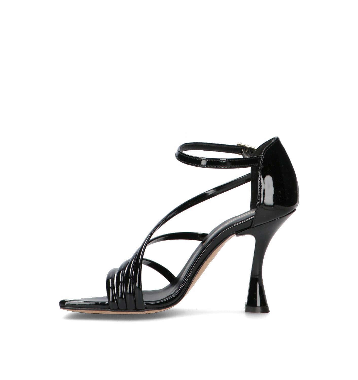REBECCA VAN DIK Sandalo donna nero