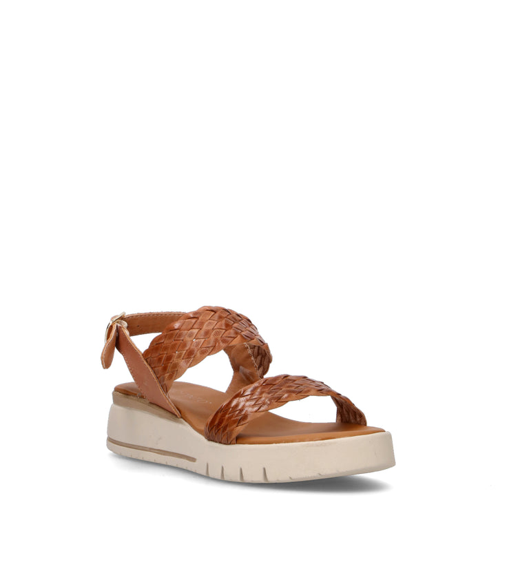 VARIOPINTO Sandalo donna cuoio in pelle