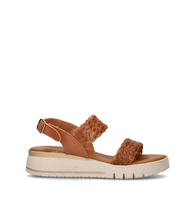 VARIOPINTO Sandalo donna cuoio in pelle