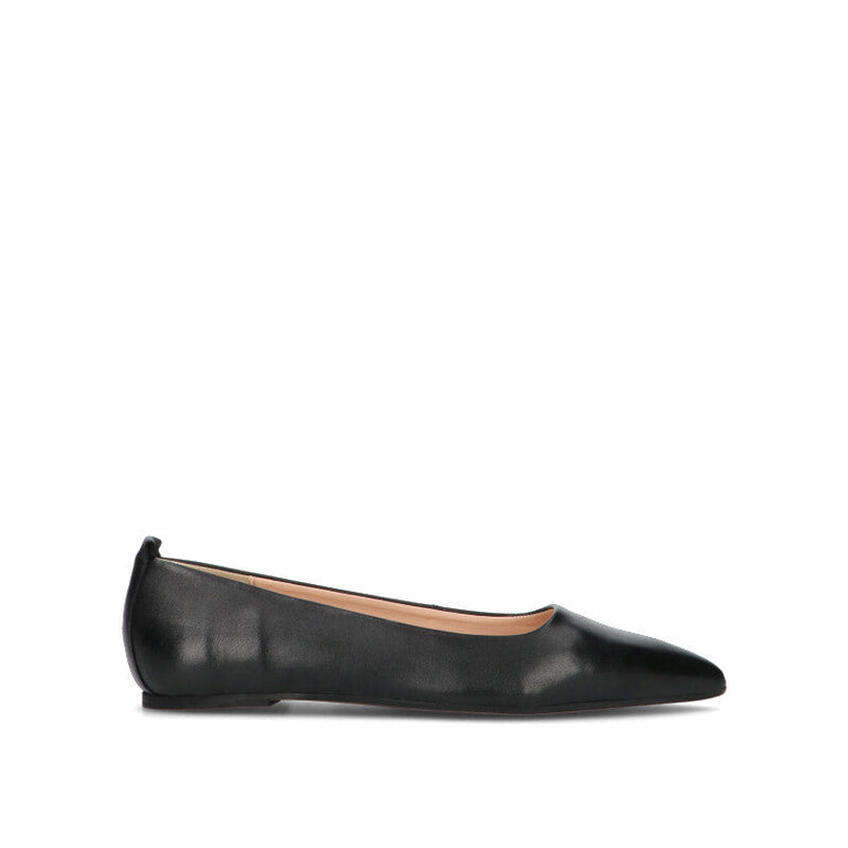 ROBERTA GINEPRI Ballerina donna nera in pelle