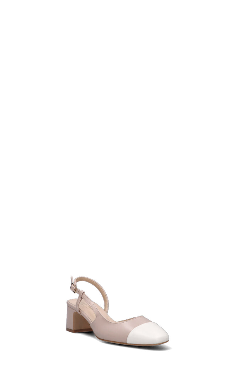REBECCA VAN DIK Slingback donna bianca