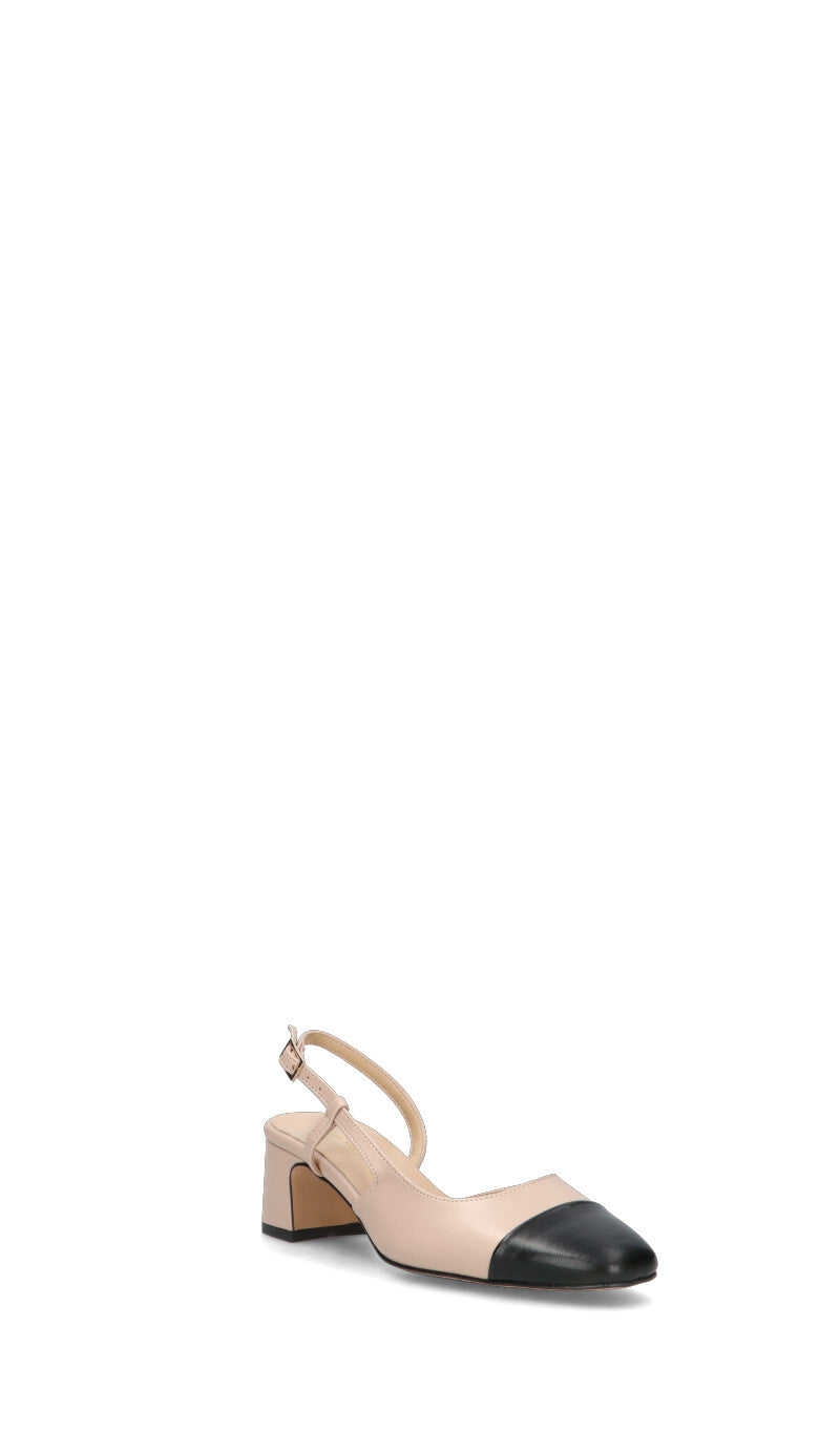 REBECCA VAN DIK Slingback donna nude