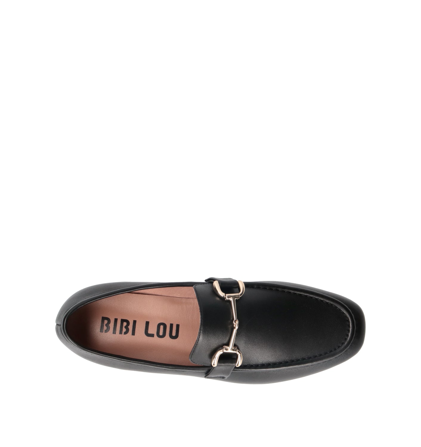 BIBI LOU Mocassino donna nero in pelle
