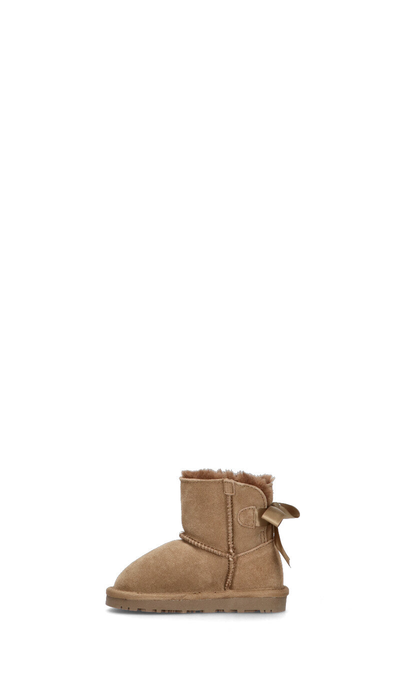 EMIDI' Stivaletto pelo bimba toffee in suede