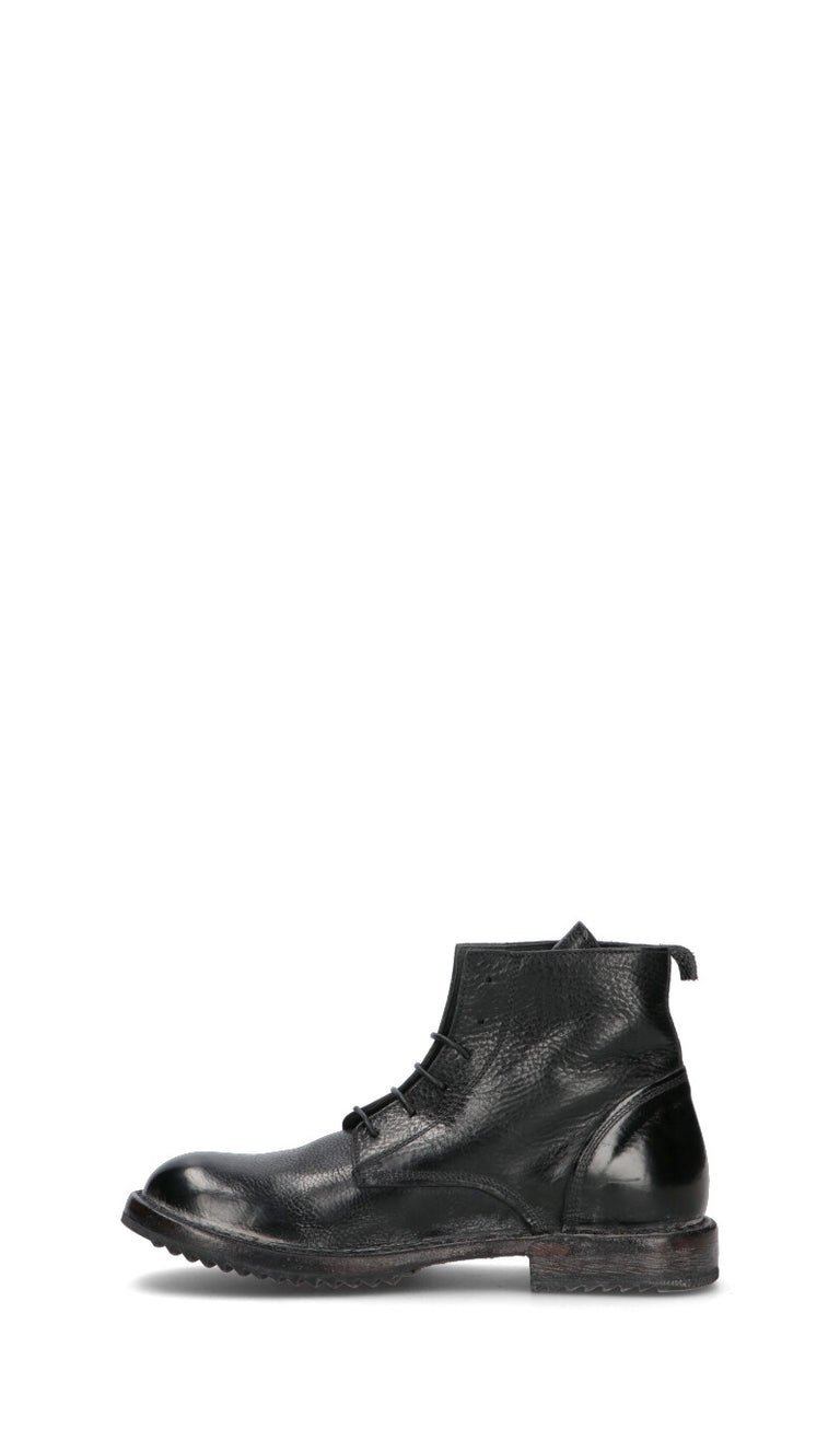 MOMA Polacco uomo nero in pelle