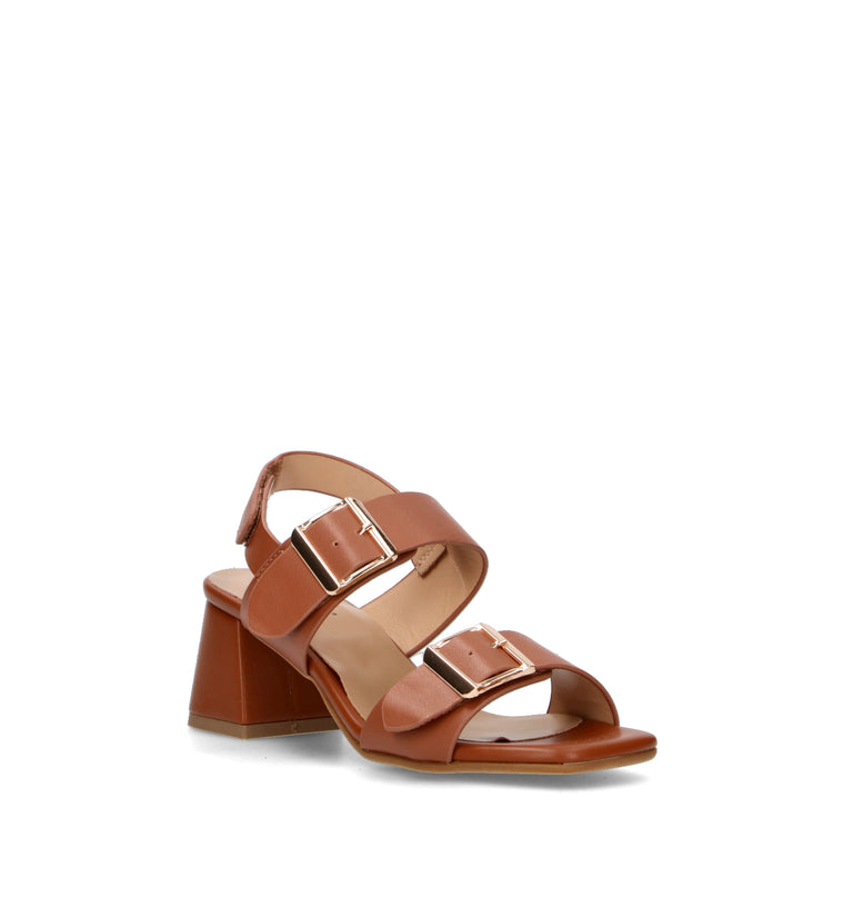 ROBERTA GINEPRI Sandalo donna cognac