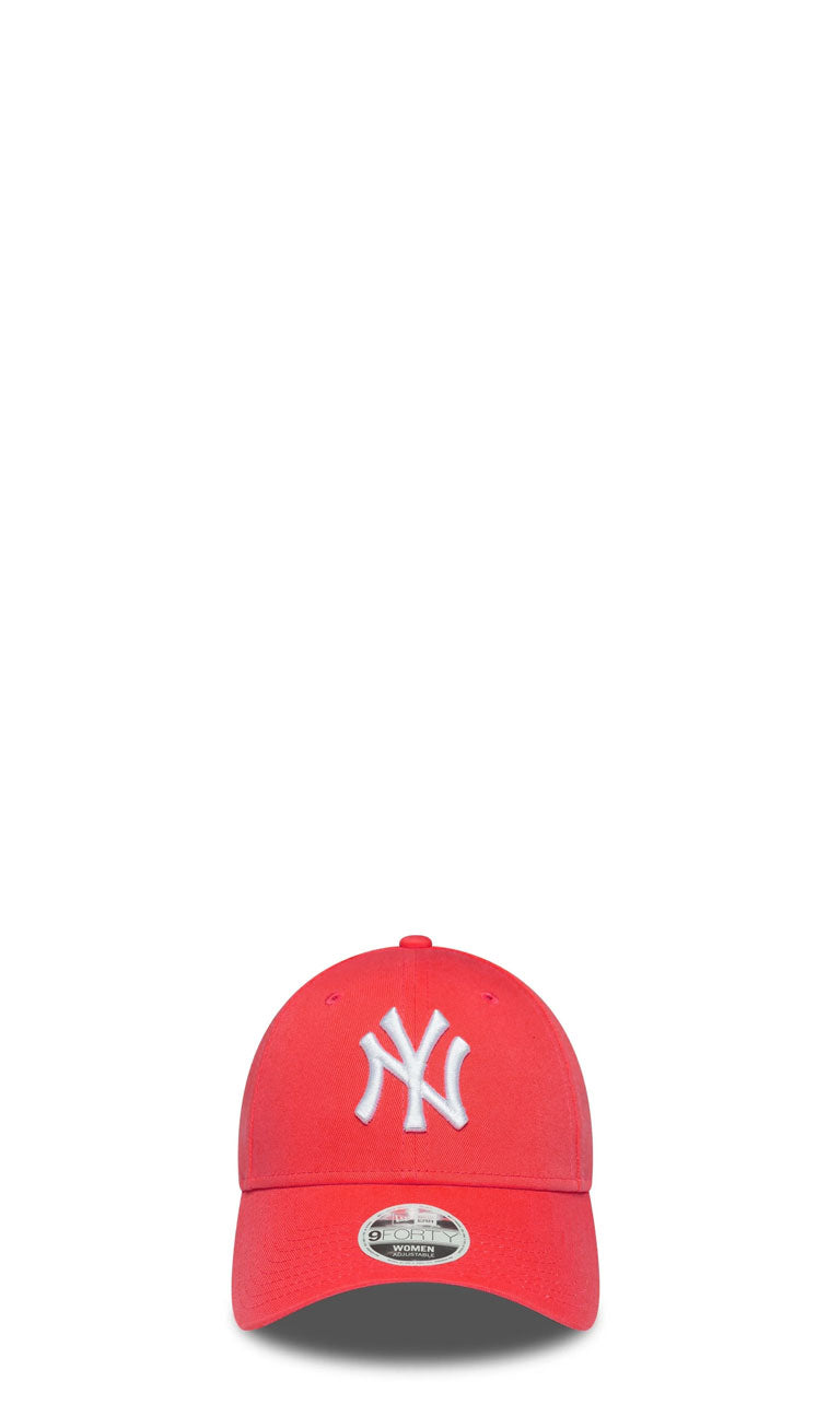 NEW ERA 9FORTY WOMEN Cappello 'NY Yankees' corallo