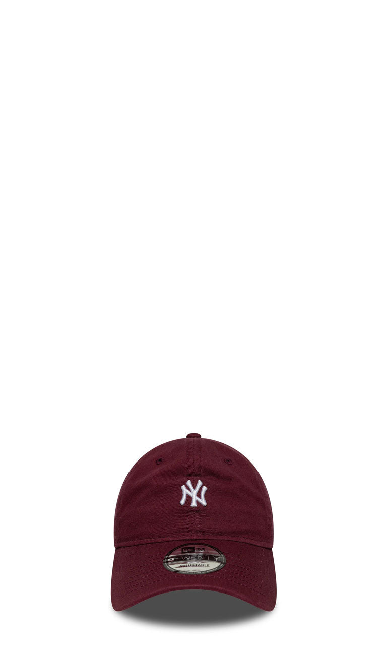 NEW ERA 9TWENTY Cappello 'NY Yankees' bordeaux