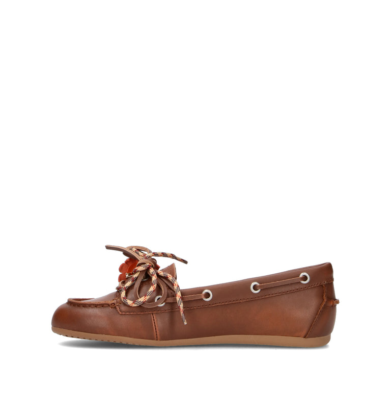 BIBI LOU Mocassino donna cuoio in pelle