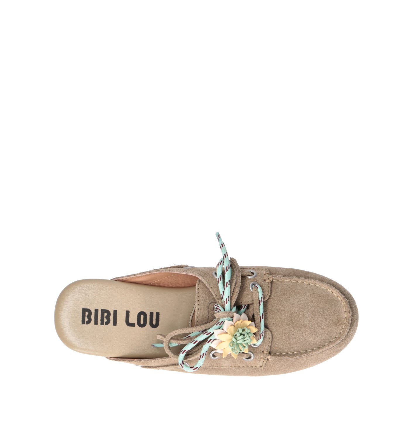 BIBI LOU Sabot donna beige in suede
