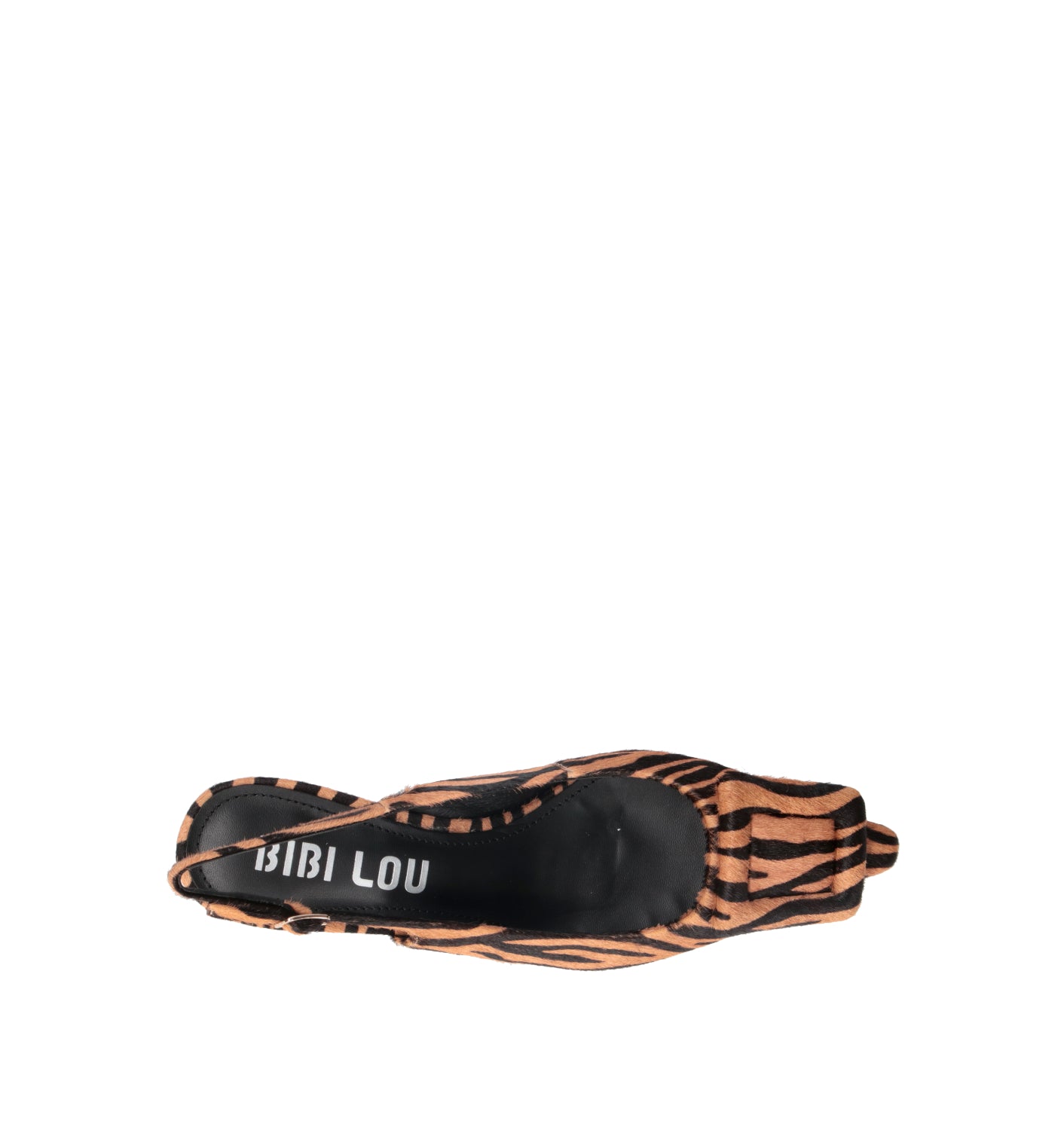 BIBI LOU Slingback donna zebrata in cavallino