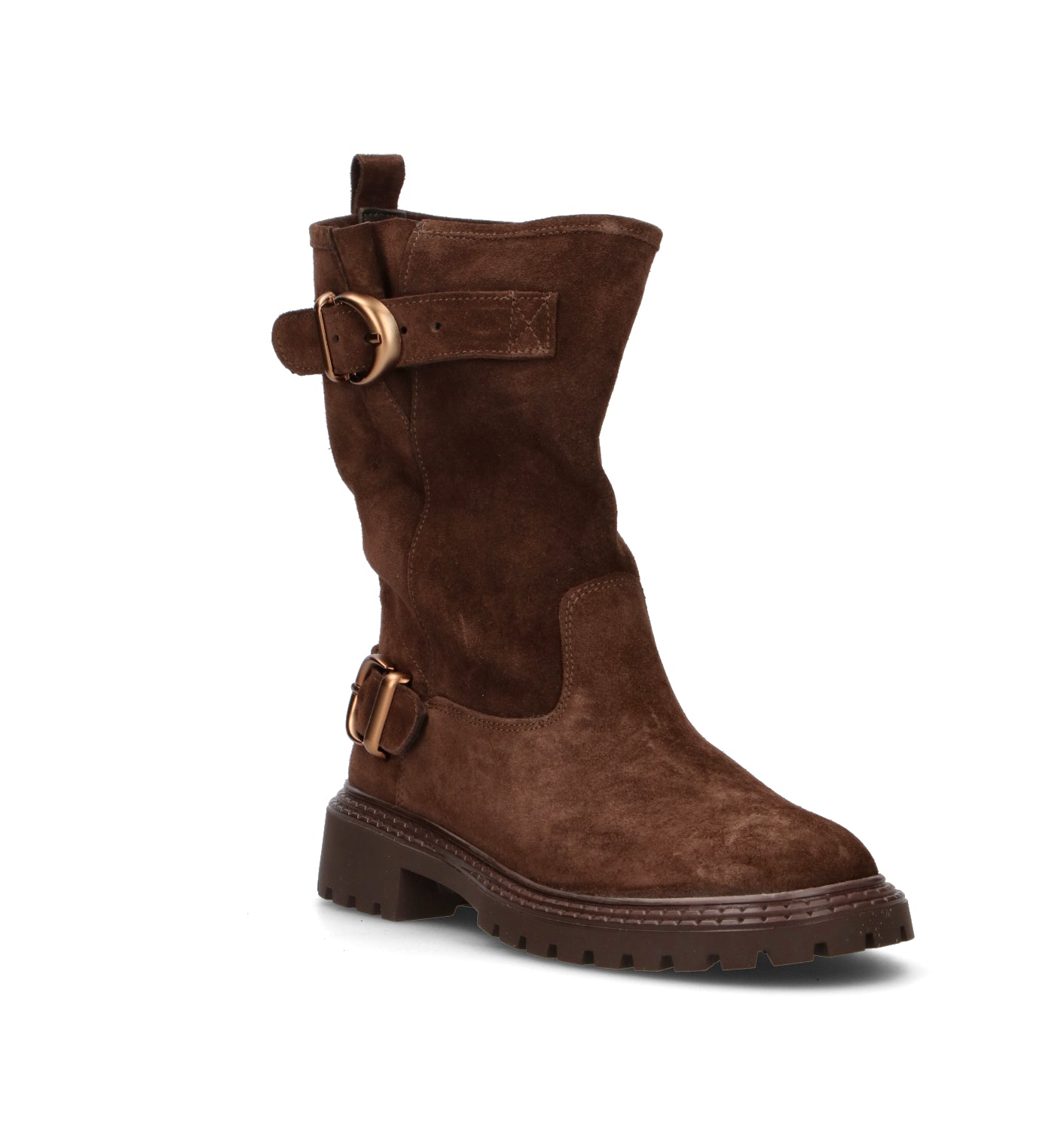 PIXY Tronchetto donna marrone in suede