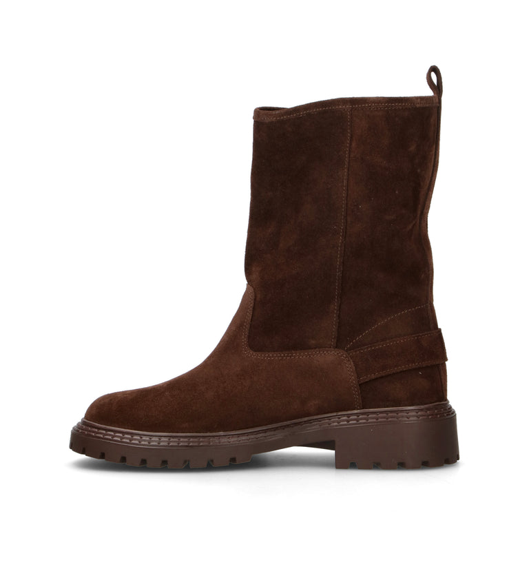 PIXY Tronchetto donna marrone in suede