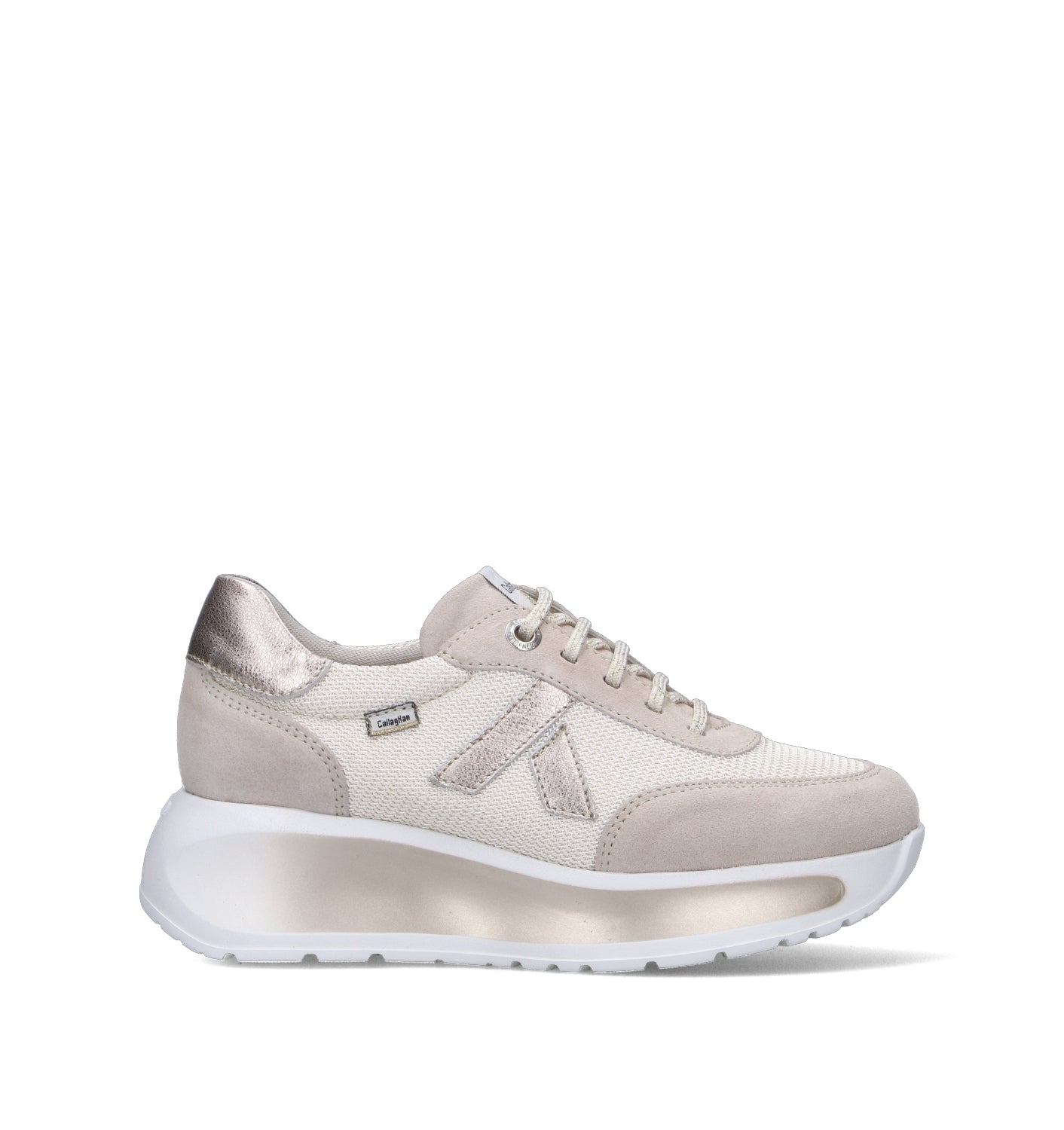 CALLAGHAN Sneaker donna bianca in pelle