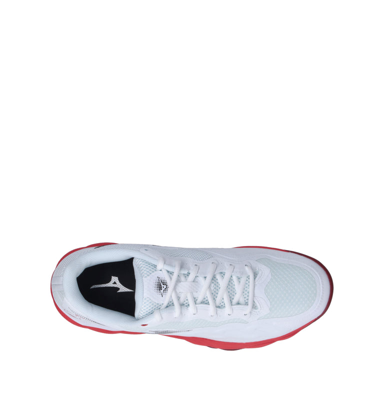 MIZUNO WAVE ENFORCE COURT CC Scarpa tennis uomo bianca