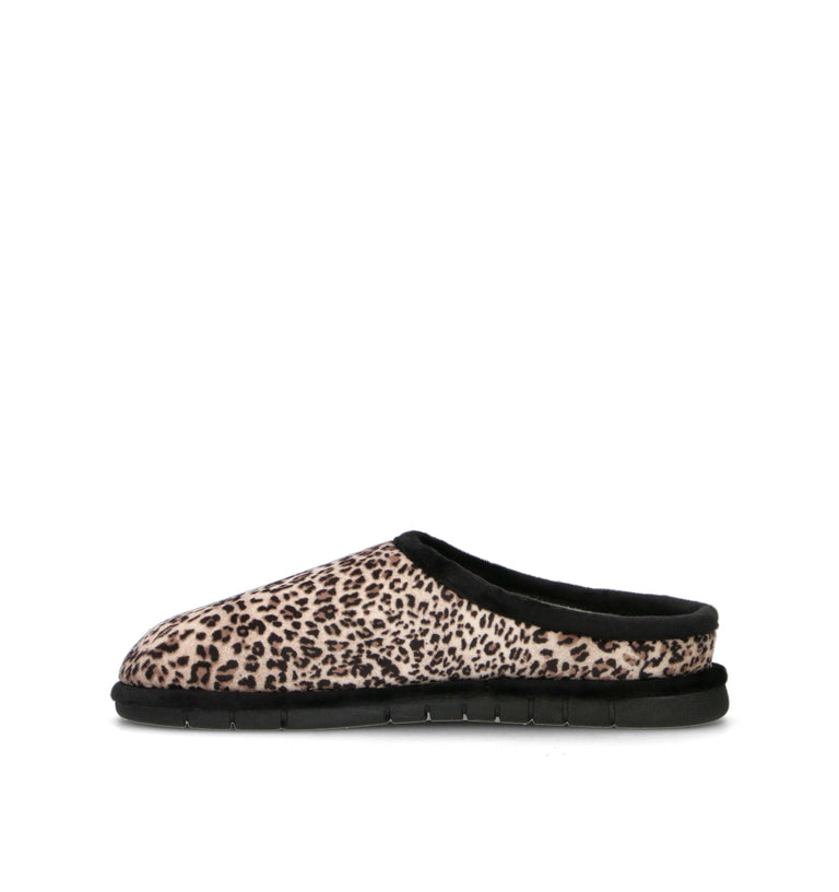 VALLEVERDE Pantofola donna leopardata