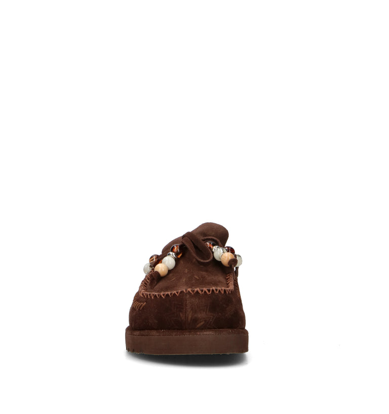 PIXY Sabot donna marrone in suede