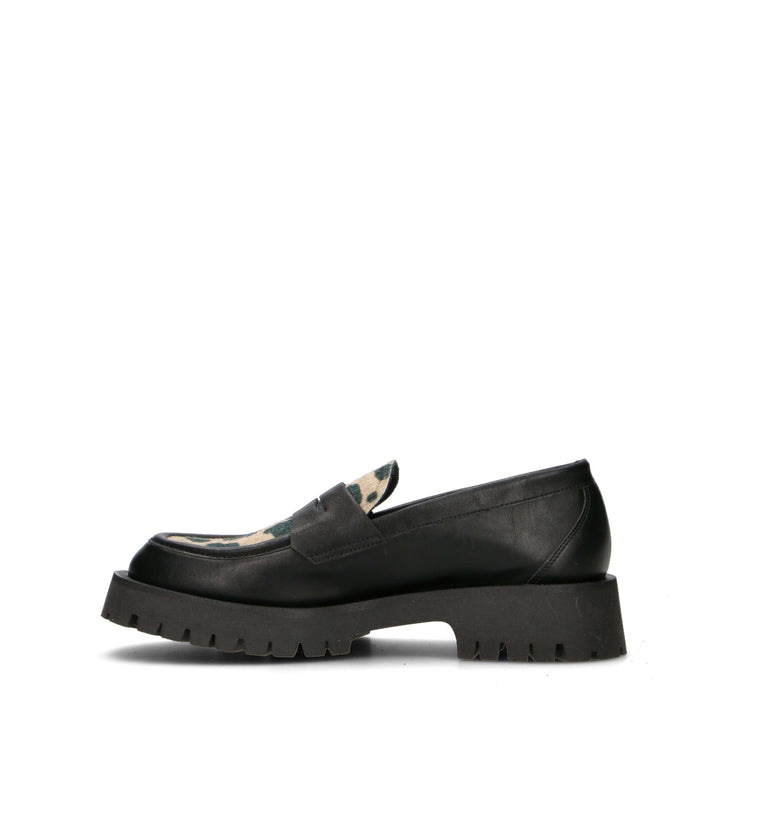 REBECCA VAN DIK Mocassino donna nero