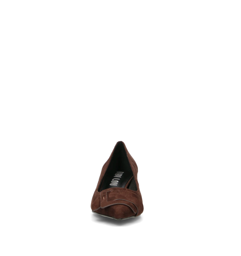 BIBI LOU Décolleté donna marrone in suede