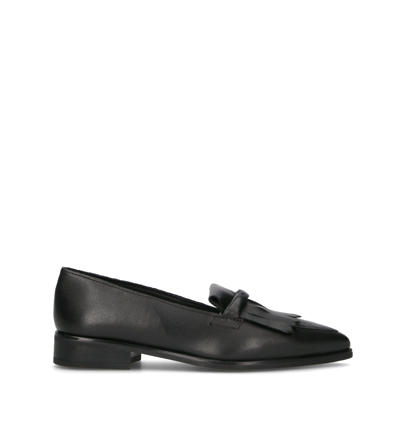 VARIOPINTO Mocassino donna nero in pelle