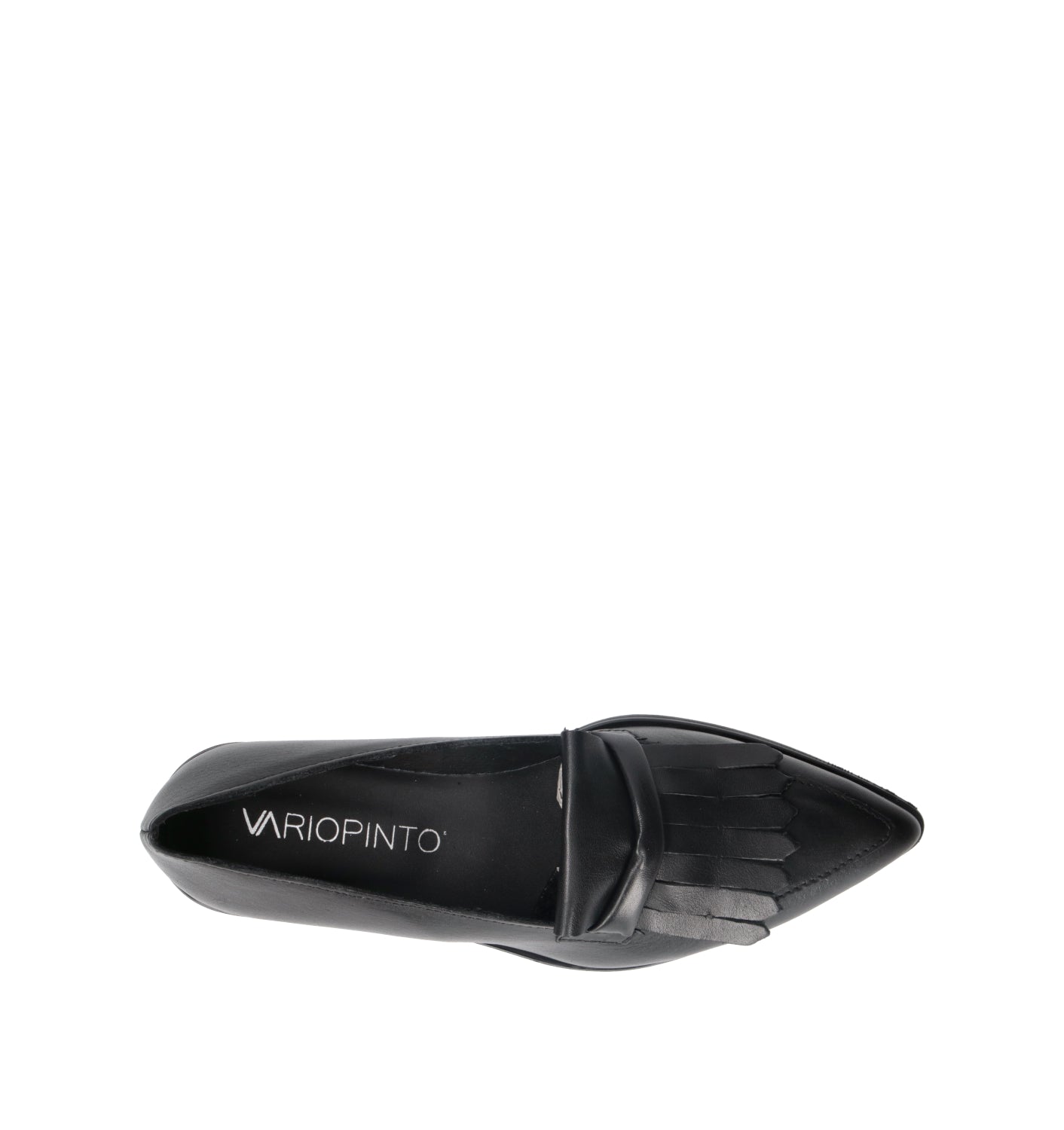 VARIOPINTO Mocassino donna nero in pelle