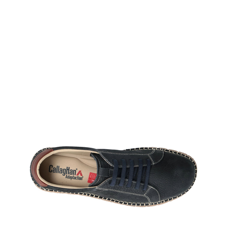CALLAGHAN Sneaker uomo blu in nabuk